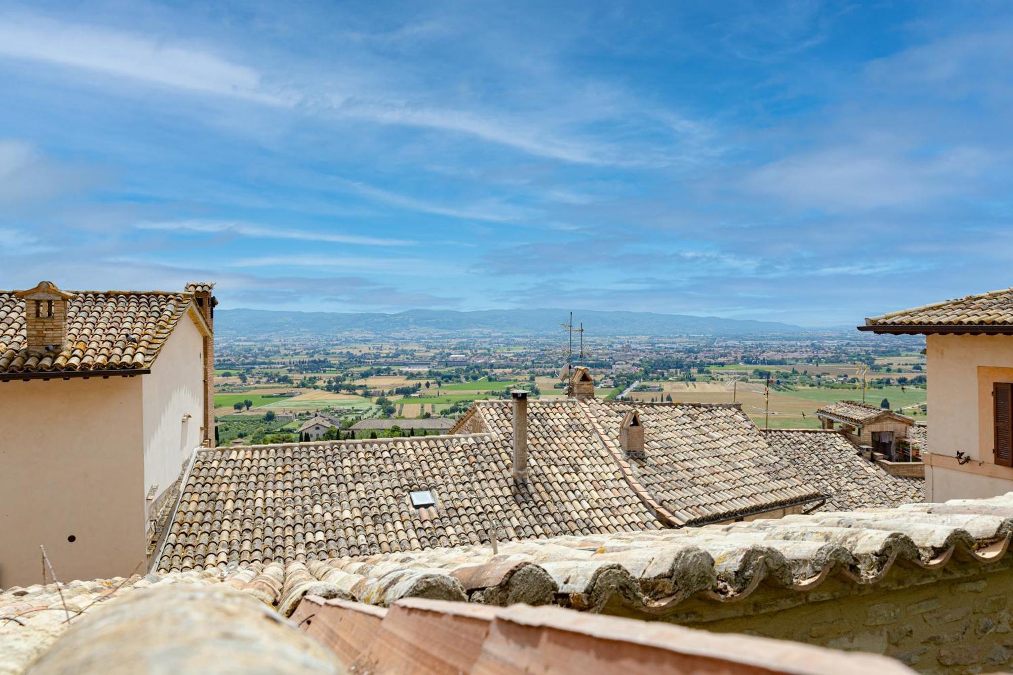 Rustic House, Con Patio E Giardino, Assisi Centro Vila Exterior foto