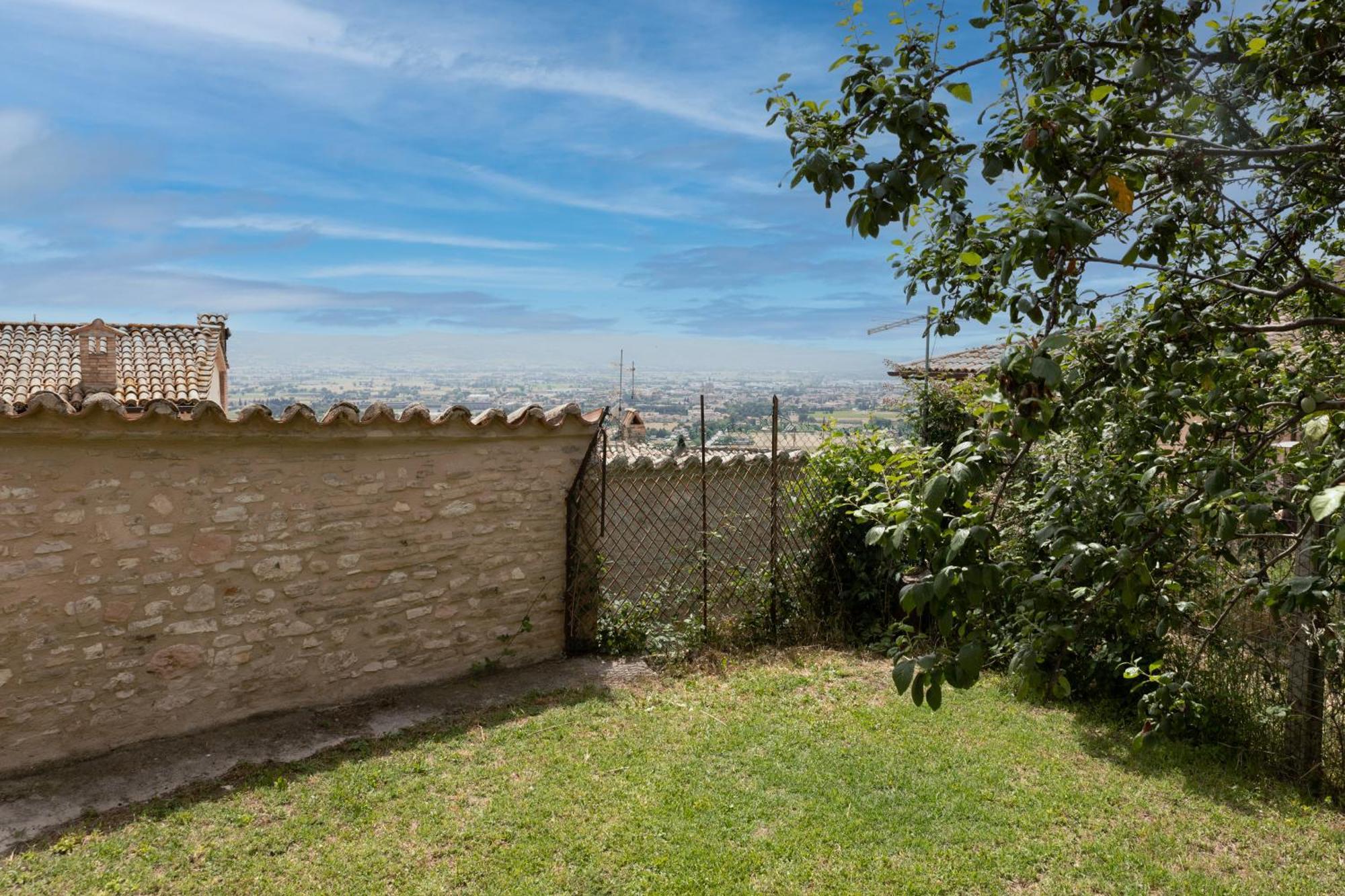 Rustic House, Con Patio E Giardino, Assisi Centro Vila Exterior foto